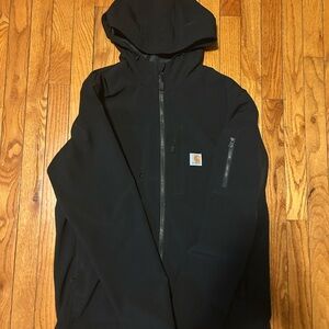 Black Carhartt Rain Defender Relaxed Fit | Size Medium